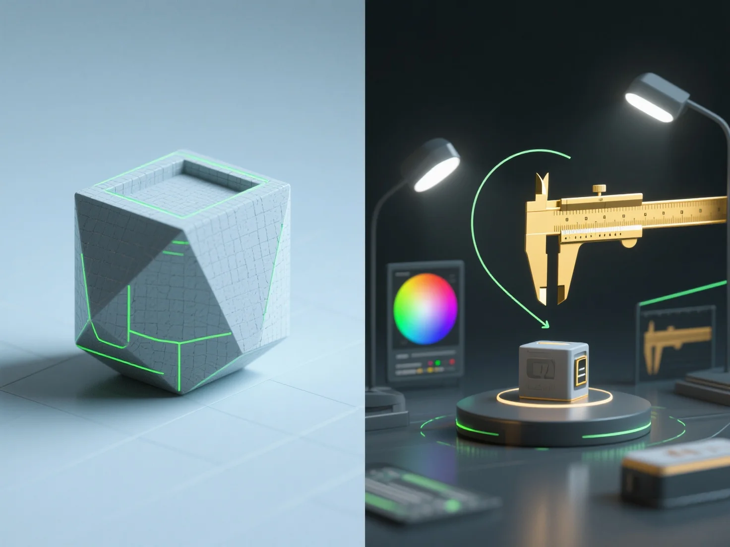 What are the best practices for adhering to rendering standards in 3D visualizations?