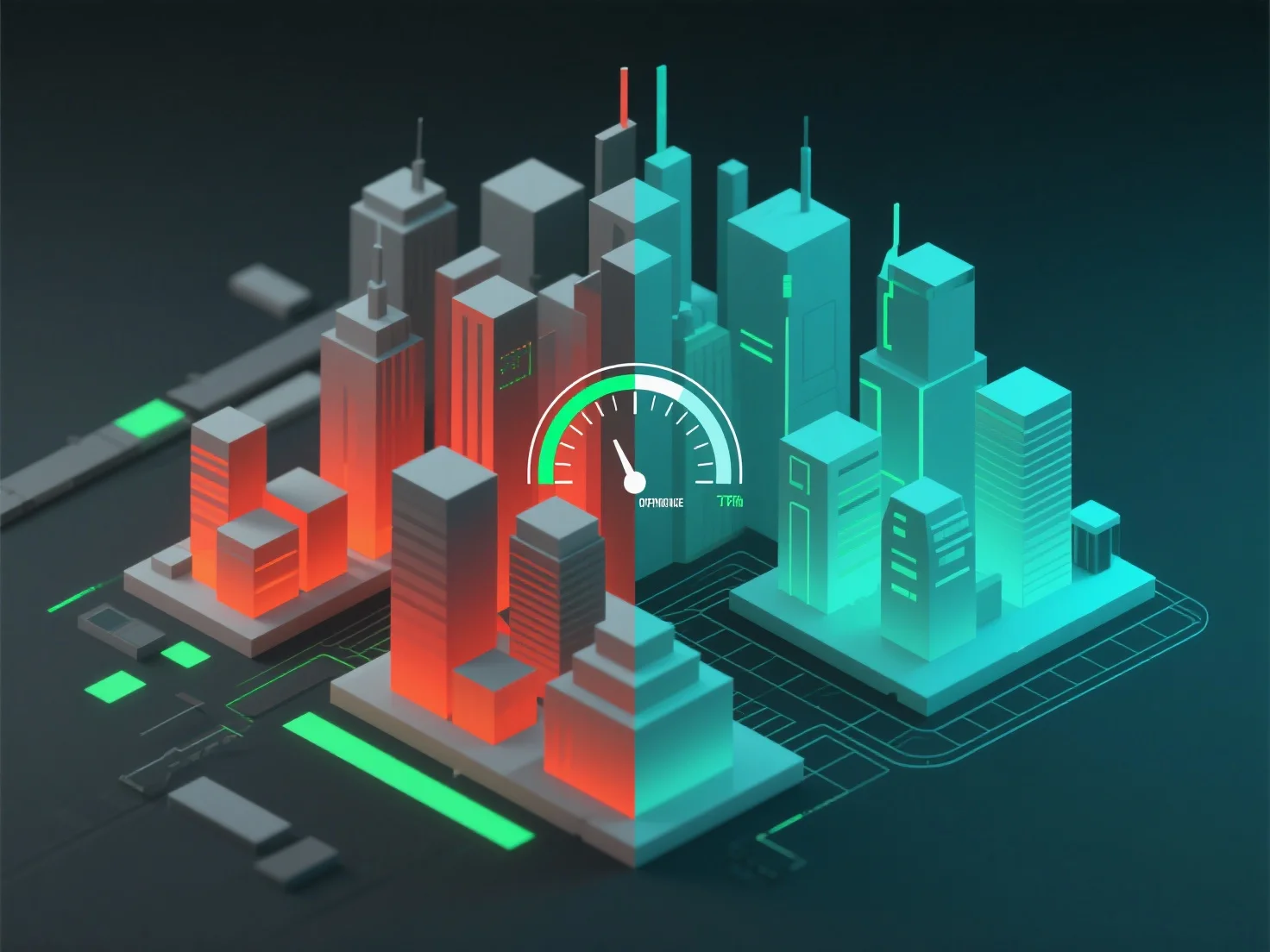 How do you maintain performance thresholds when working with large-scale 3D models?