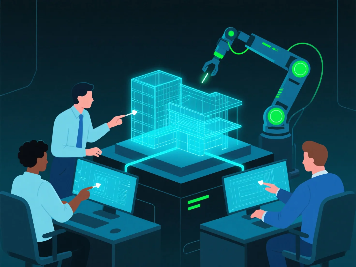 What is the role of task automation in improving collaboration in 3D modeling teams?
