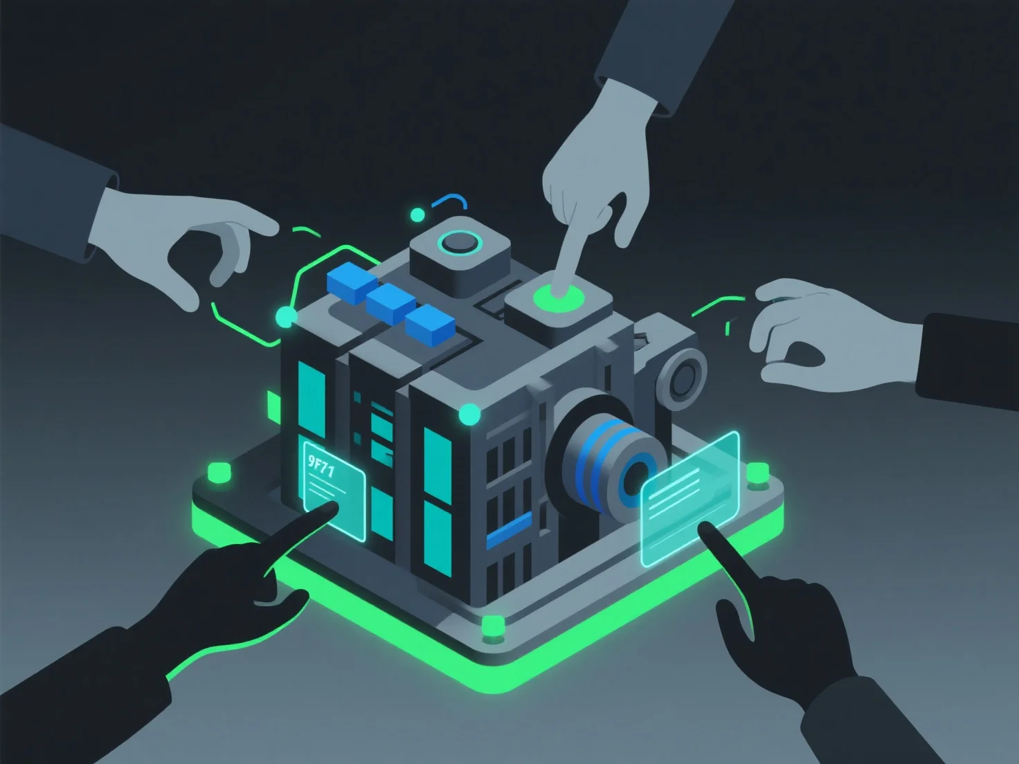 How do collaborative 3D platforms like Sketchfab enhance team workflows?