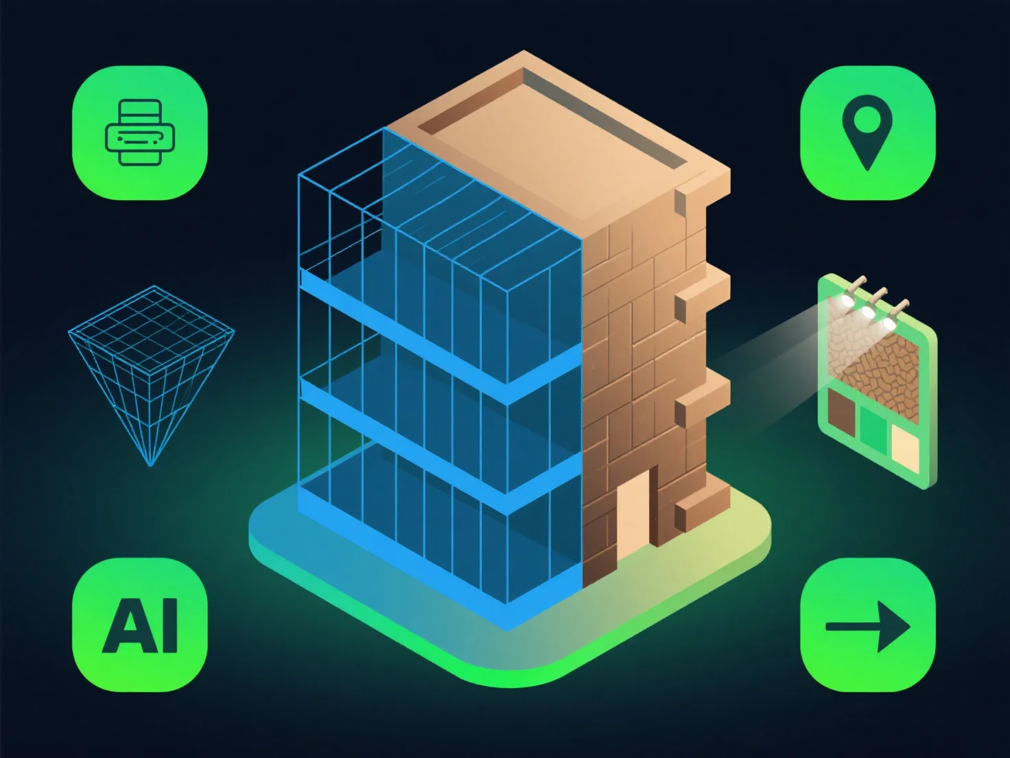 What is the process of creating 3D models for architectural visualization?