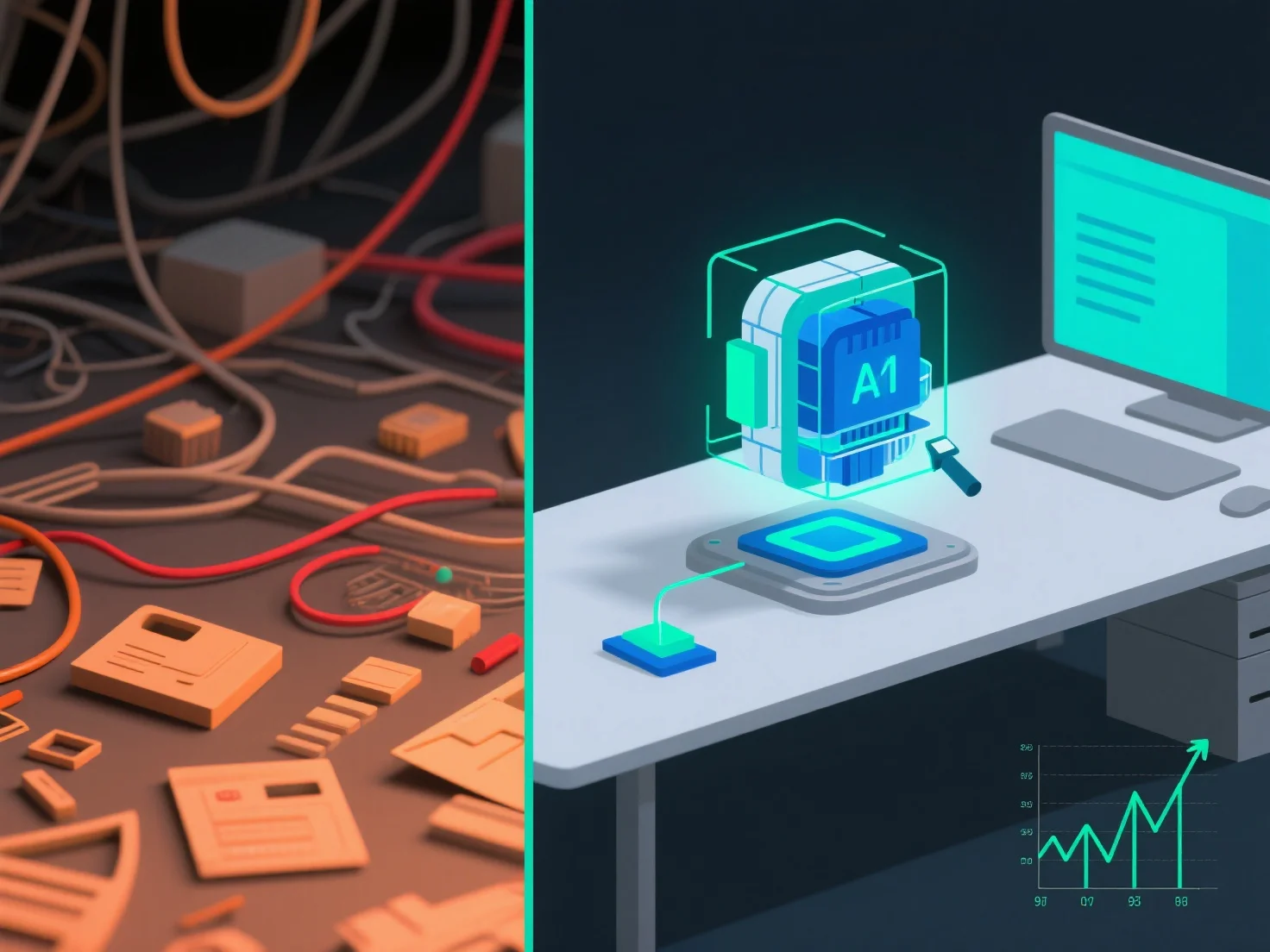 How can 3D modeling software improve efficiency and reduce production costs?