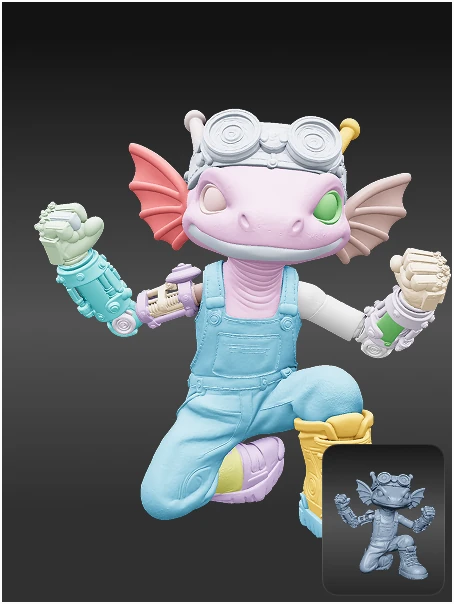 3D model segmentation example 9