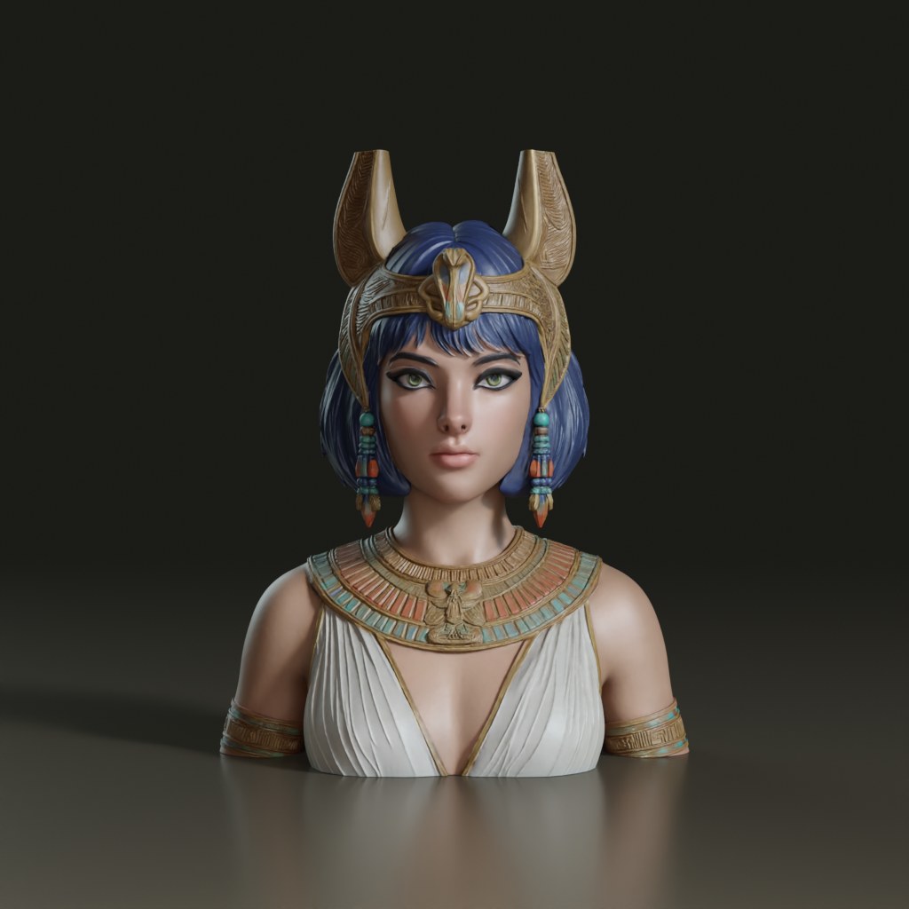stylized-realistic-ancient-egyptian-queen-3d-model