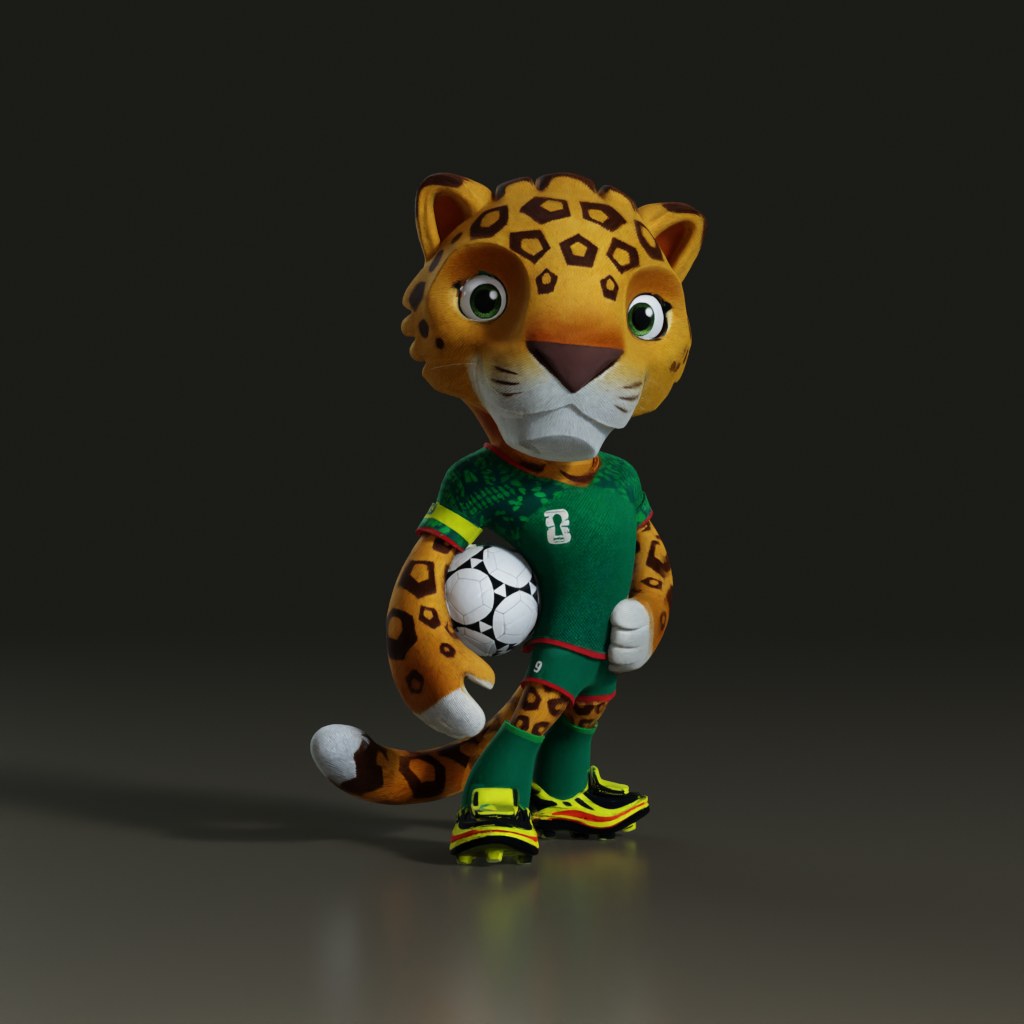 stylized-soccer-jaguar-mascot-3d-model