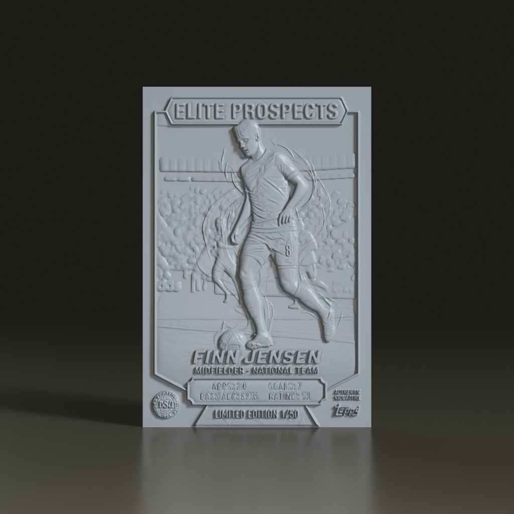 soccer-trading-card-3d-bas-relief-asset