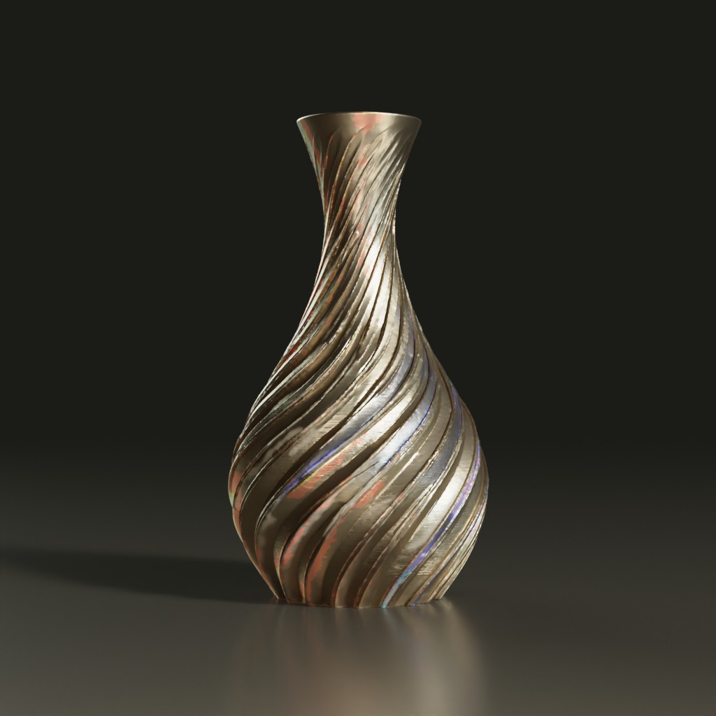 wisted-polished-metal-decorative-vase-3d-model