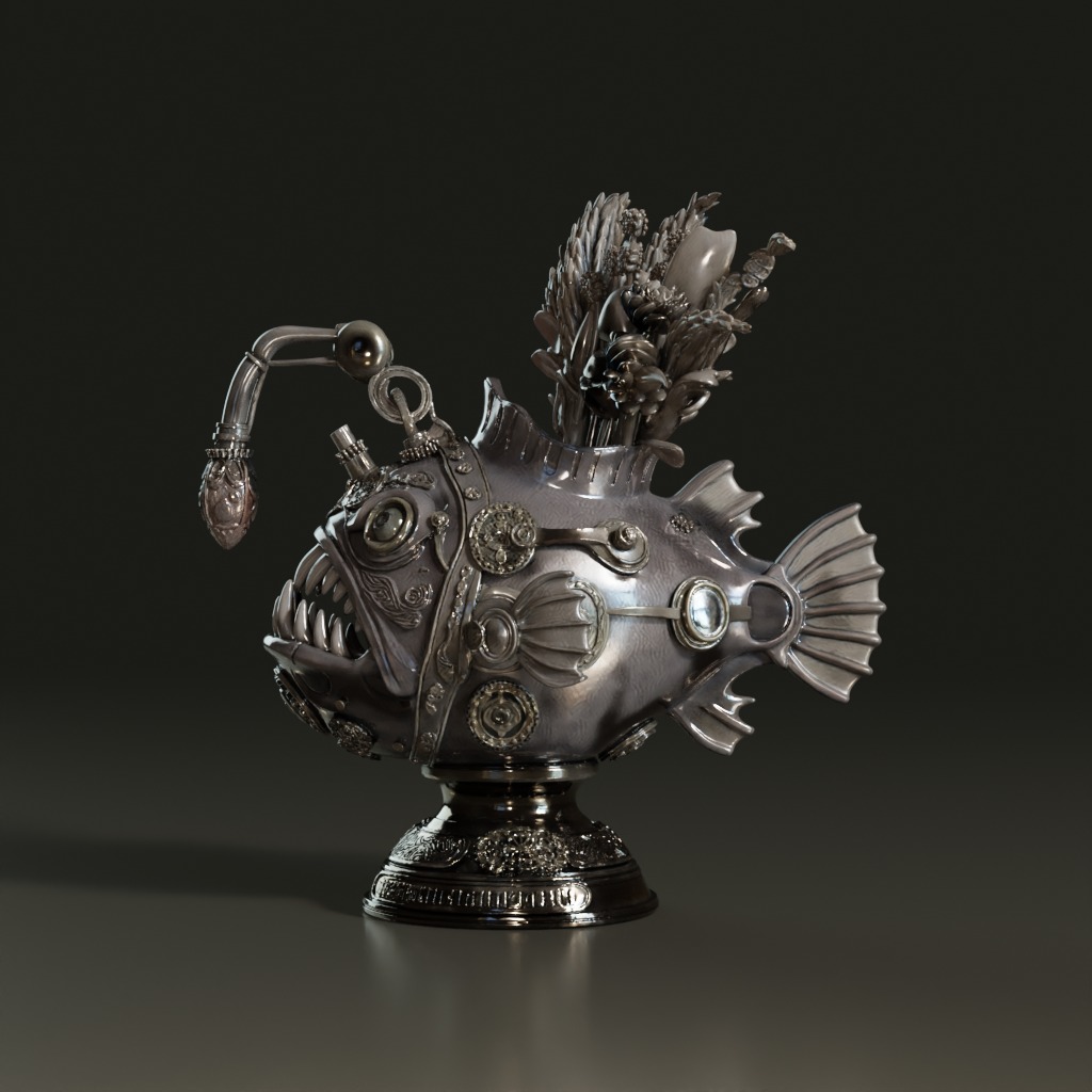 steampunk-stylized-anglerfish-vase-3d-model