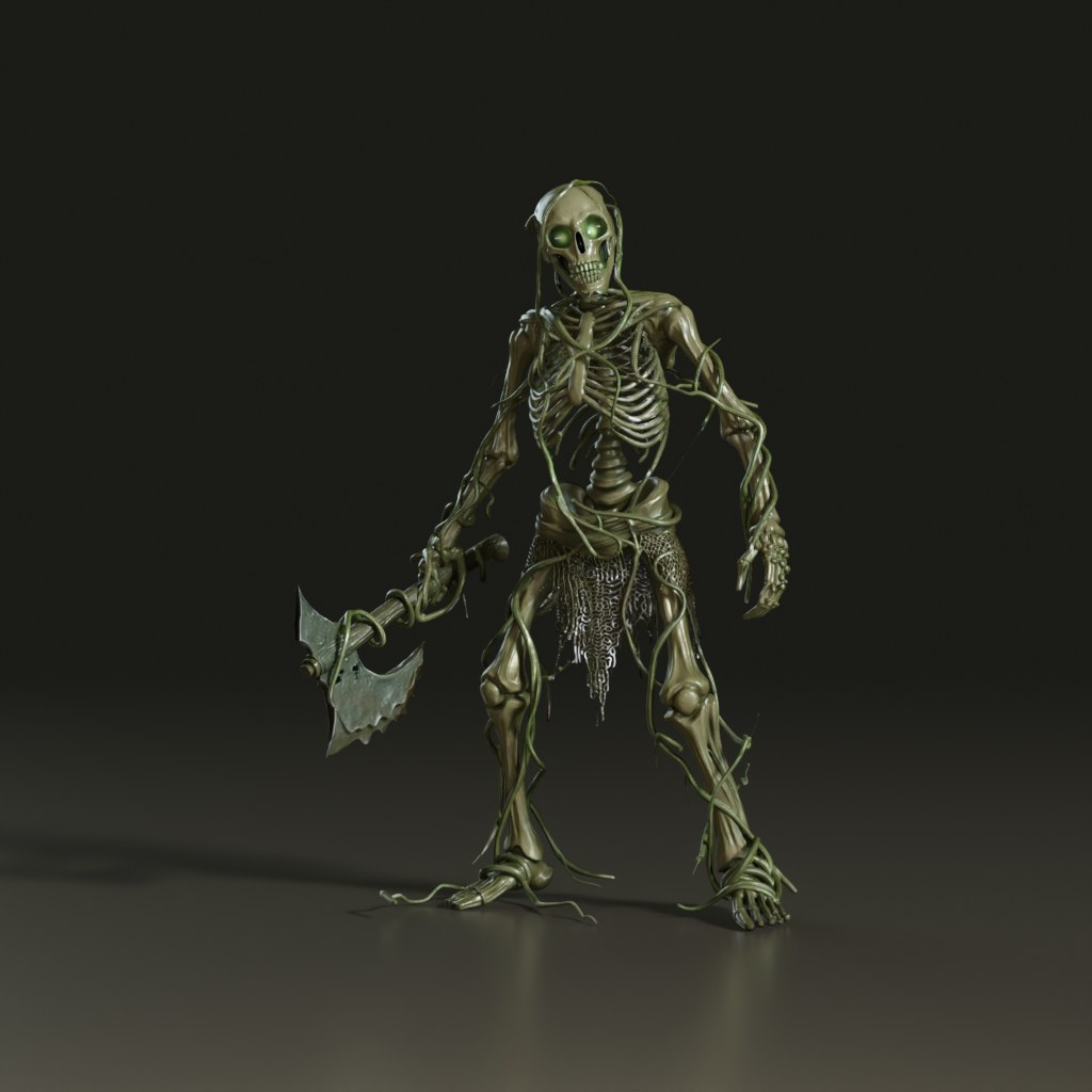 stylized-vine-wrapped-undead-skeleton-warrior