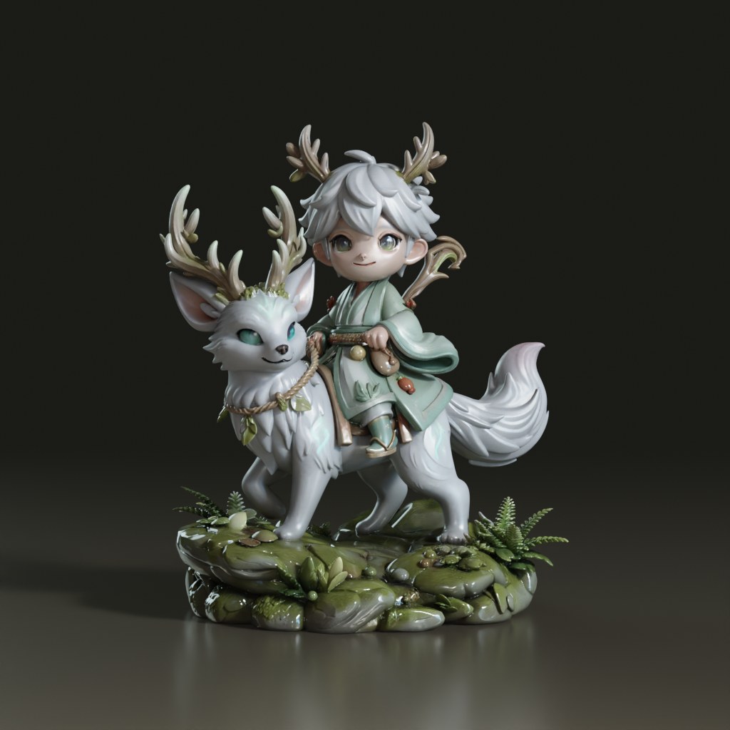 stylized-chibi-forest-boy-magical-antler-fox-3d-mo