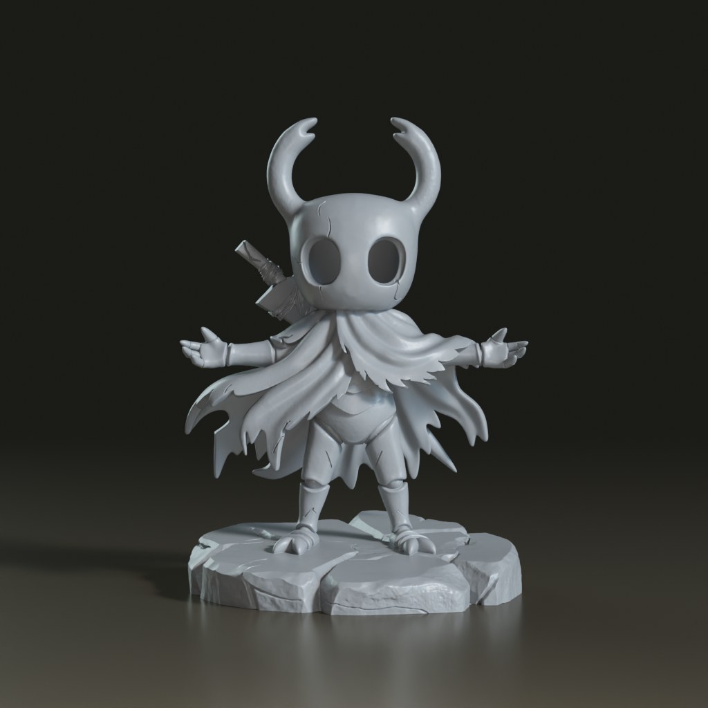 stylized-3d-hollow-knight-collectible-character