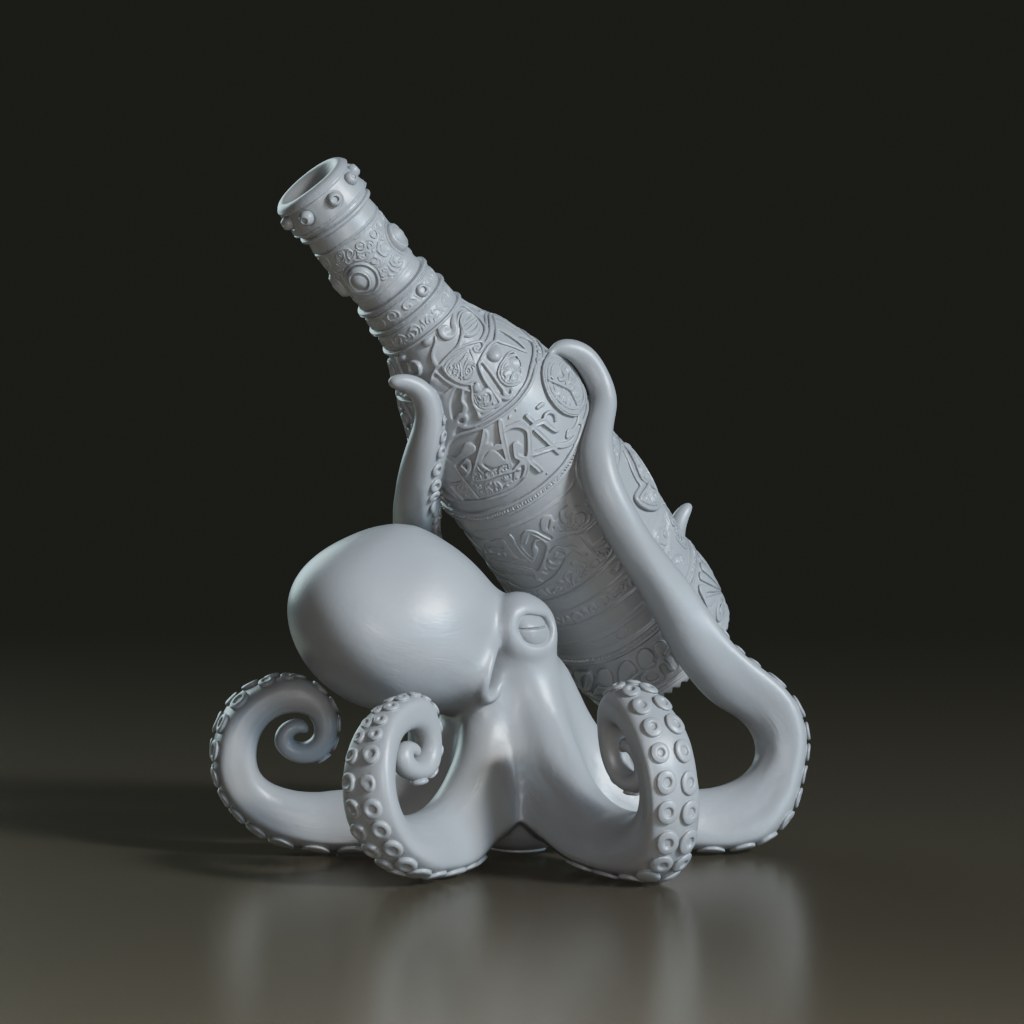 steampunk-nautical-octopus-wine-bottle-holder