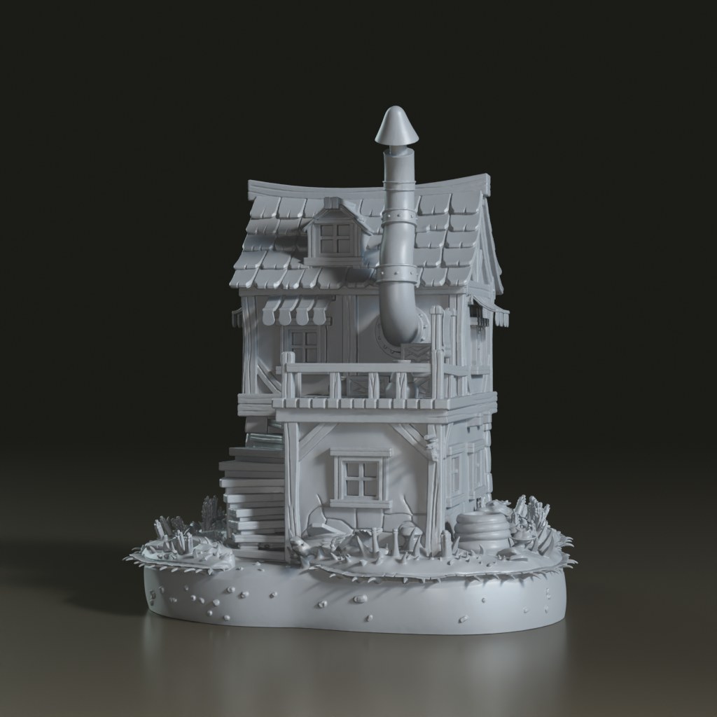 stylized-fantasy-medieval-cottage-3d-model