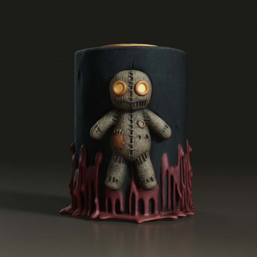 stylized-spooky-voodoo-doll-candle-holder-3d-model
