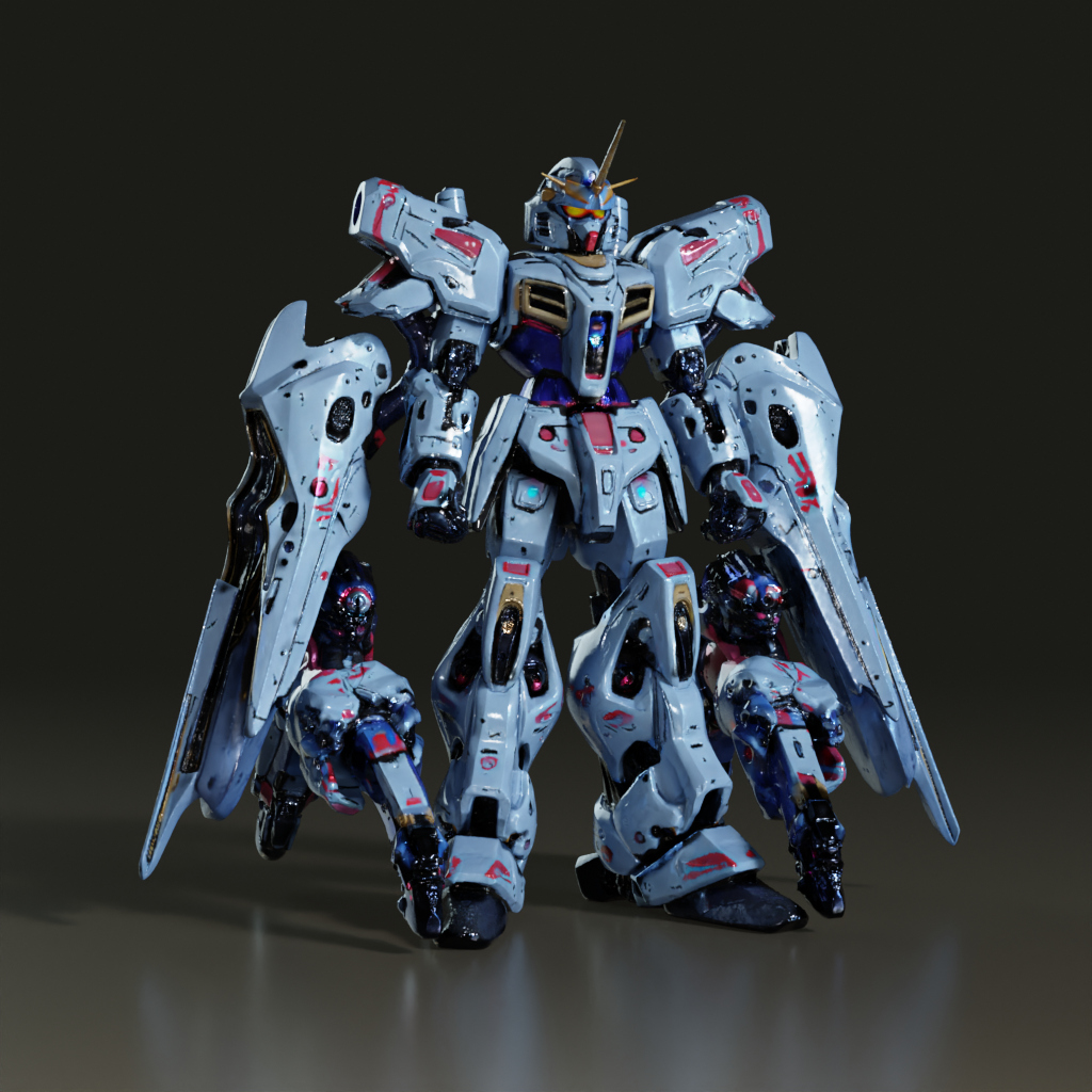 3D_Sculpture_Model_Mecha_Giant