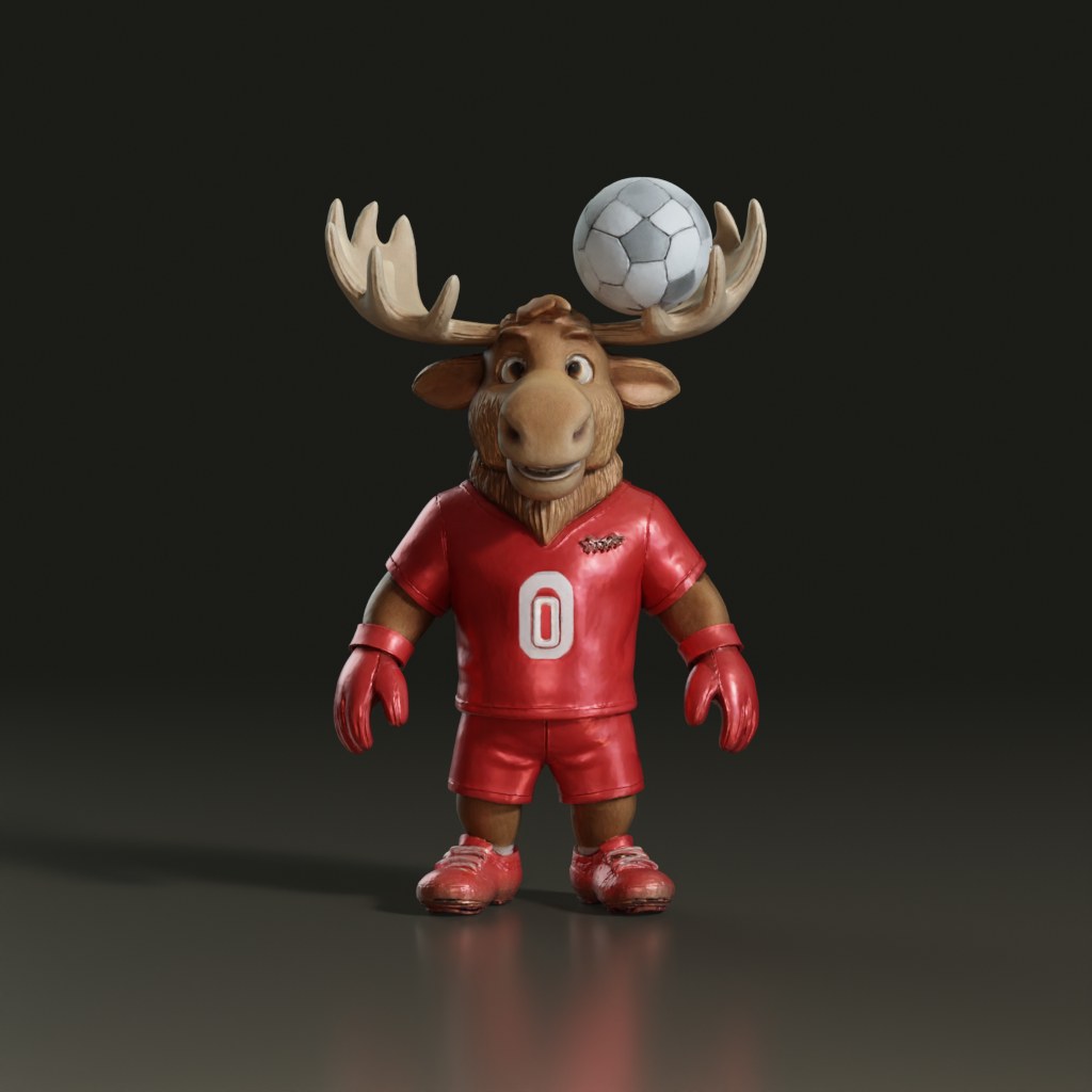stylized-3d-moose-soccer-mascot