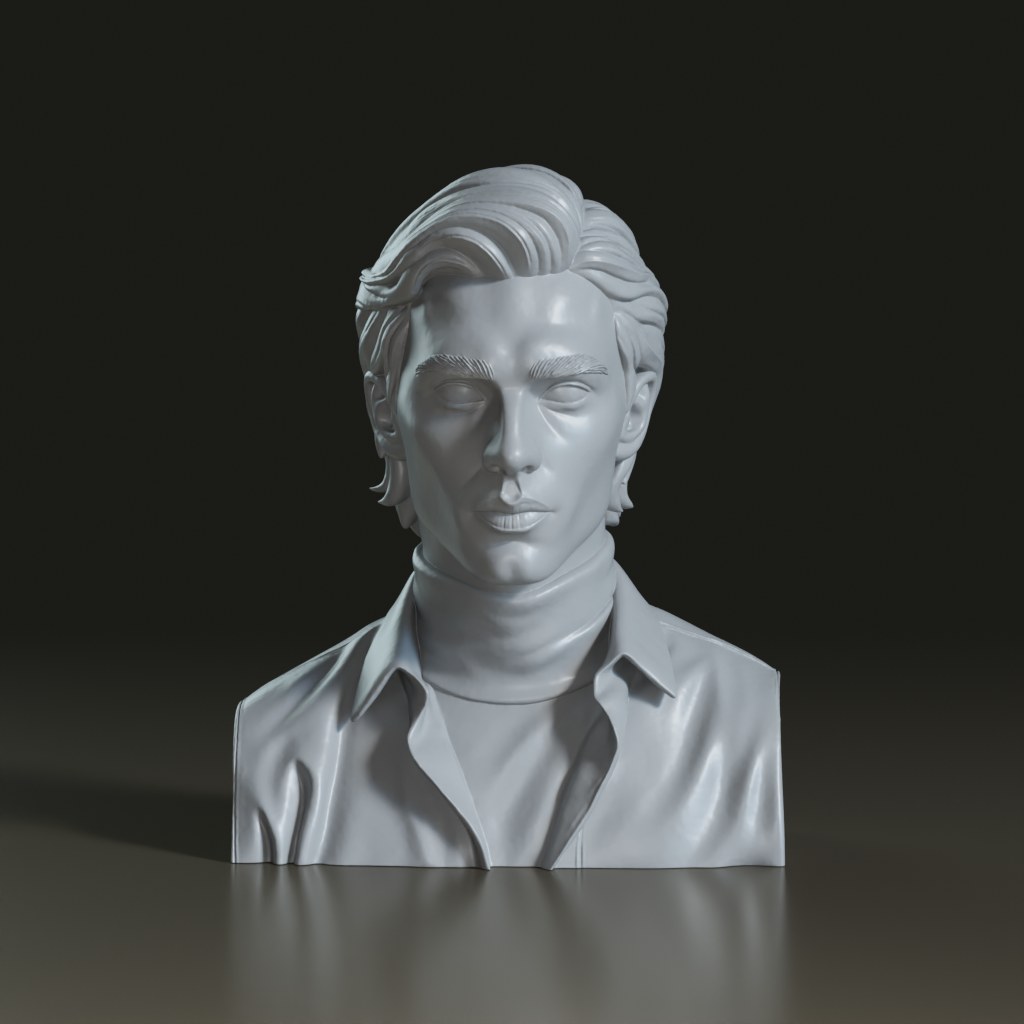 photorealistic-young-male-fashion-model-3d-bust