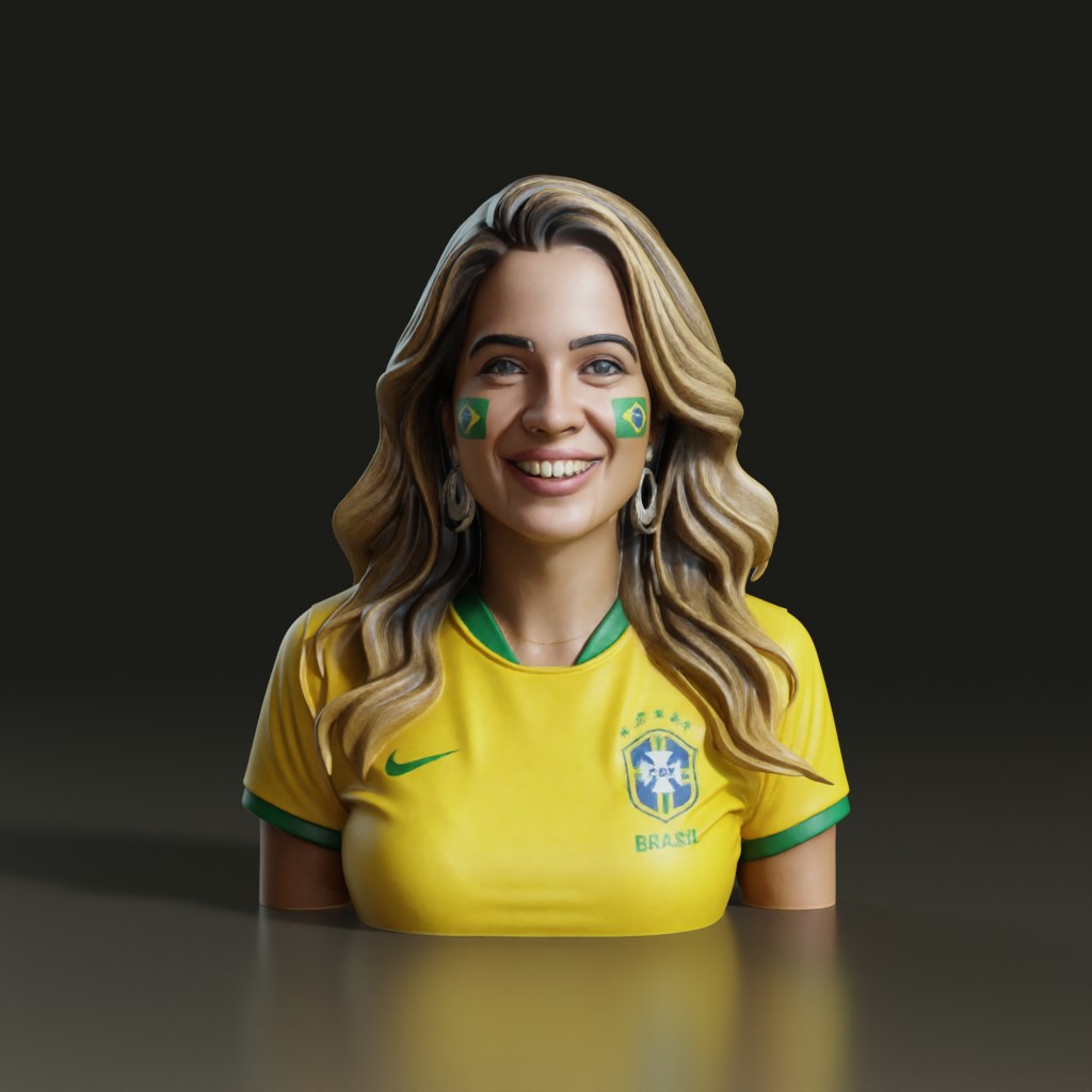 photorealistic-brazilian-soccer-fan-3d-bust-model
