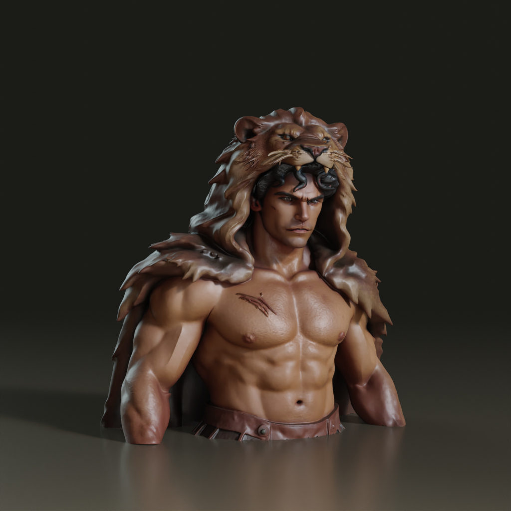 realistic-stylized-hercules-3d-character-model