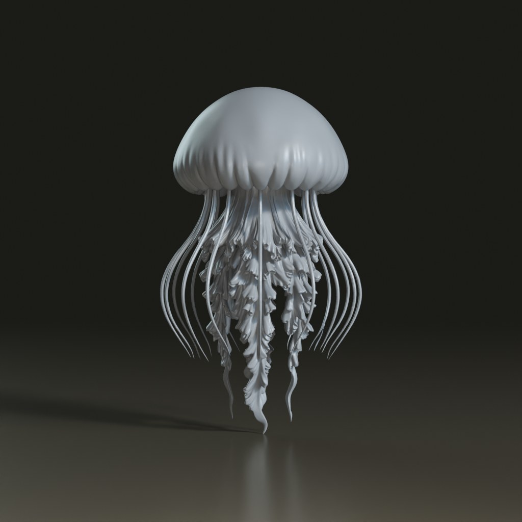 stylized-gradient-jellyfish-3d-model