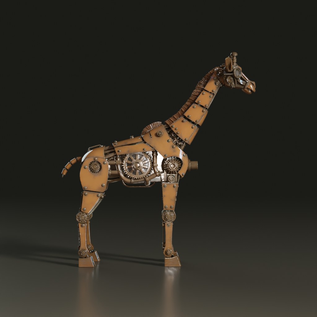 steampunk-mechanical-giraffe-3d-model