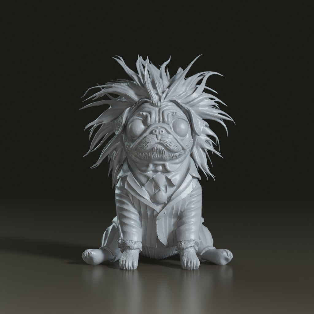 stylized-beetlejuice-themed-punk-pug-3d-model