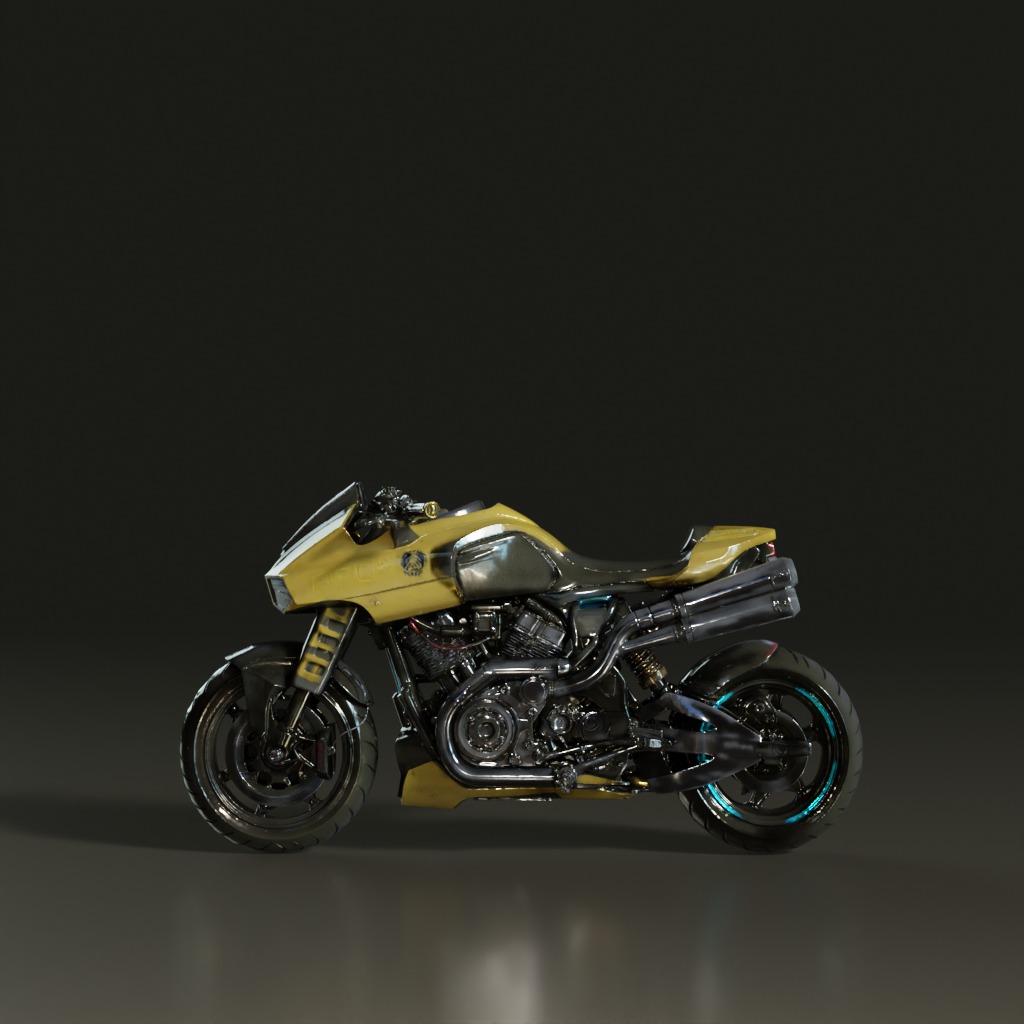 cyberpunk-yellow-arch-sport-motorcycle-3d-model
