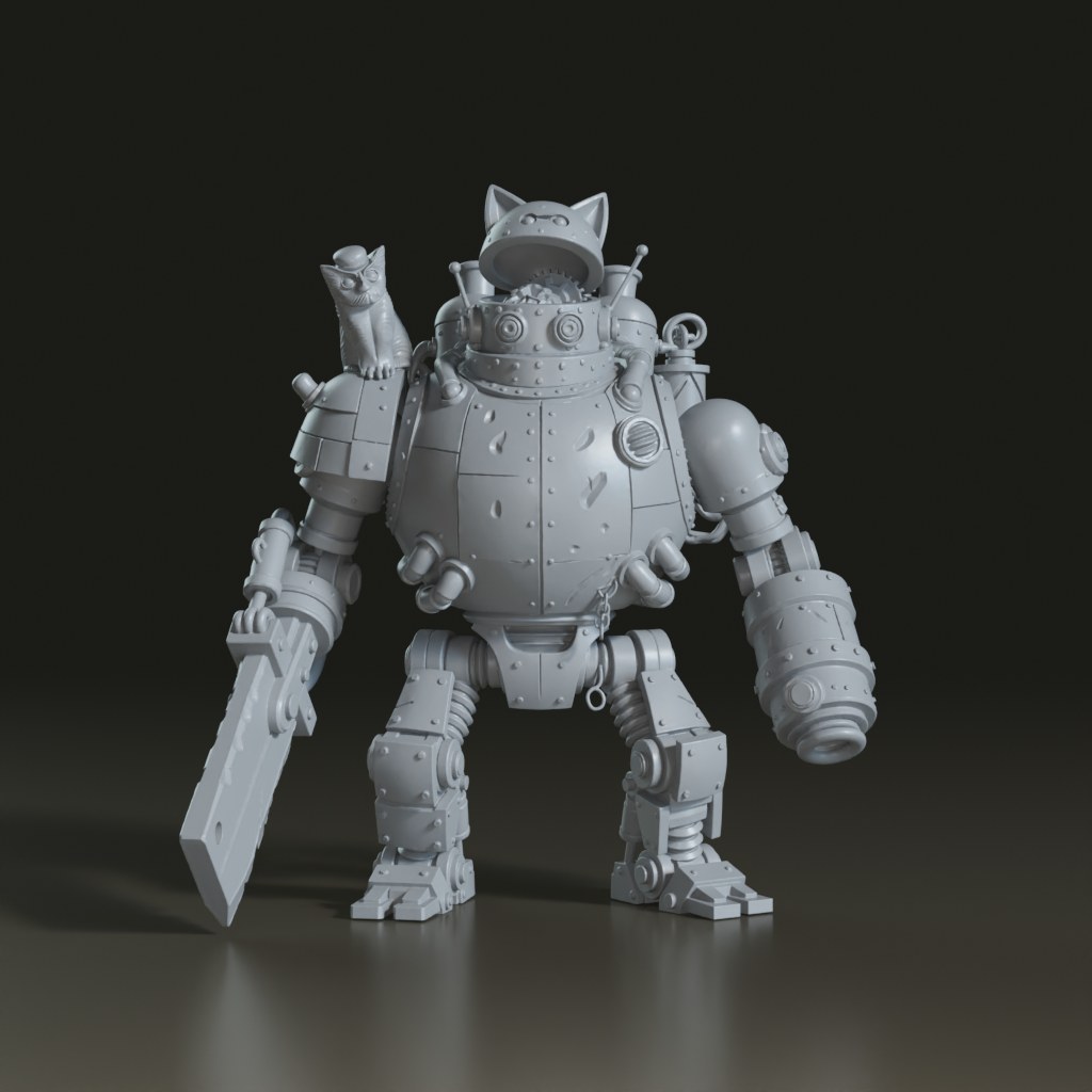 stylized-steampunk-cat-robot-3d-asset
