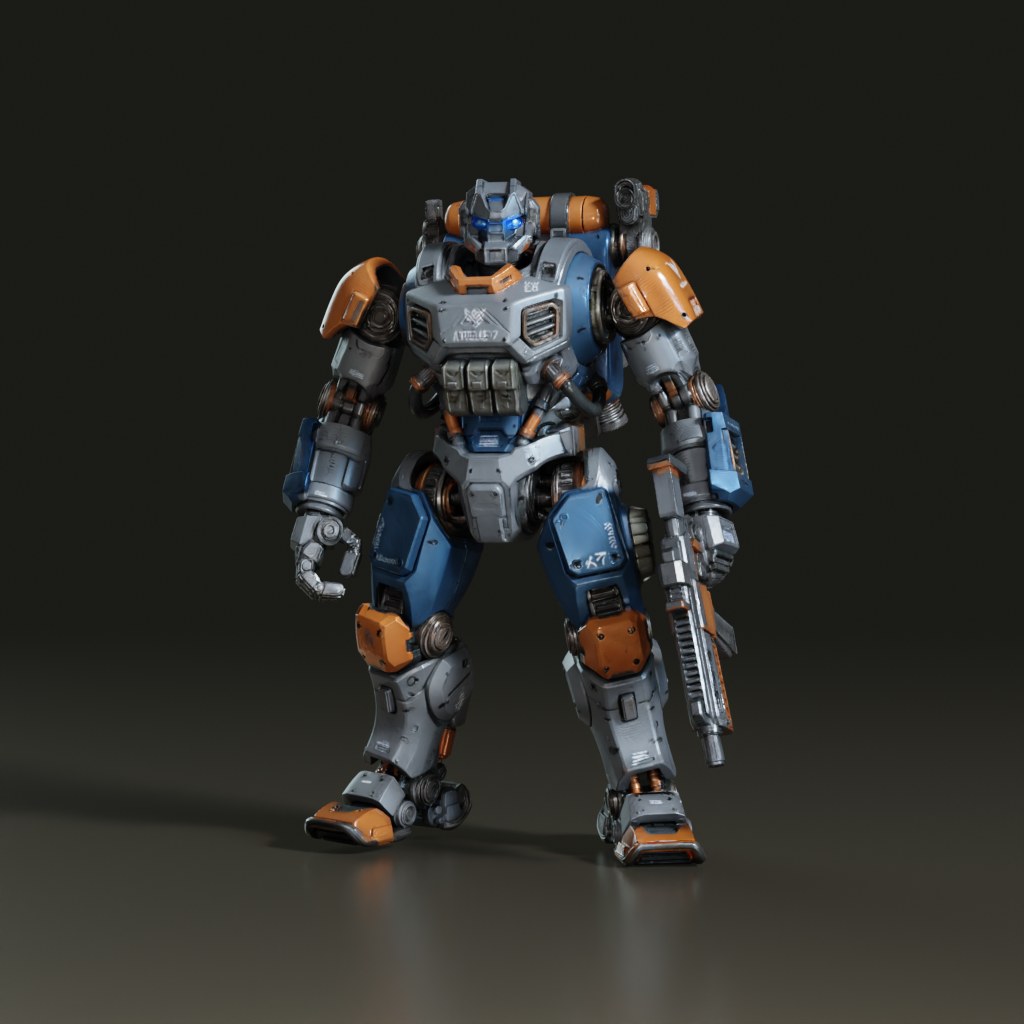 realistic-tactical-argus-7-combat-mech-3d-model