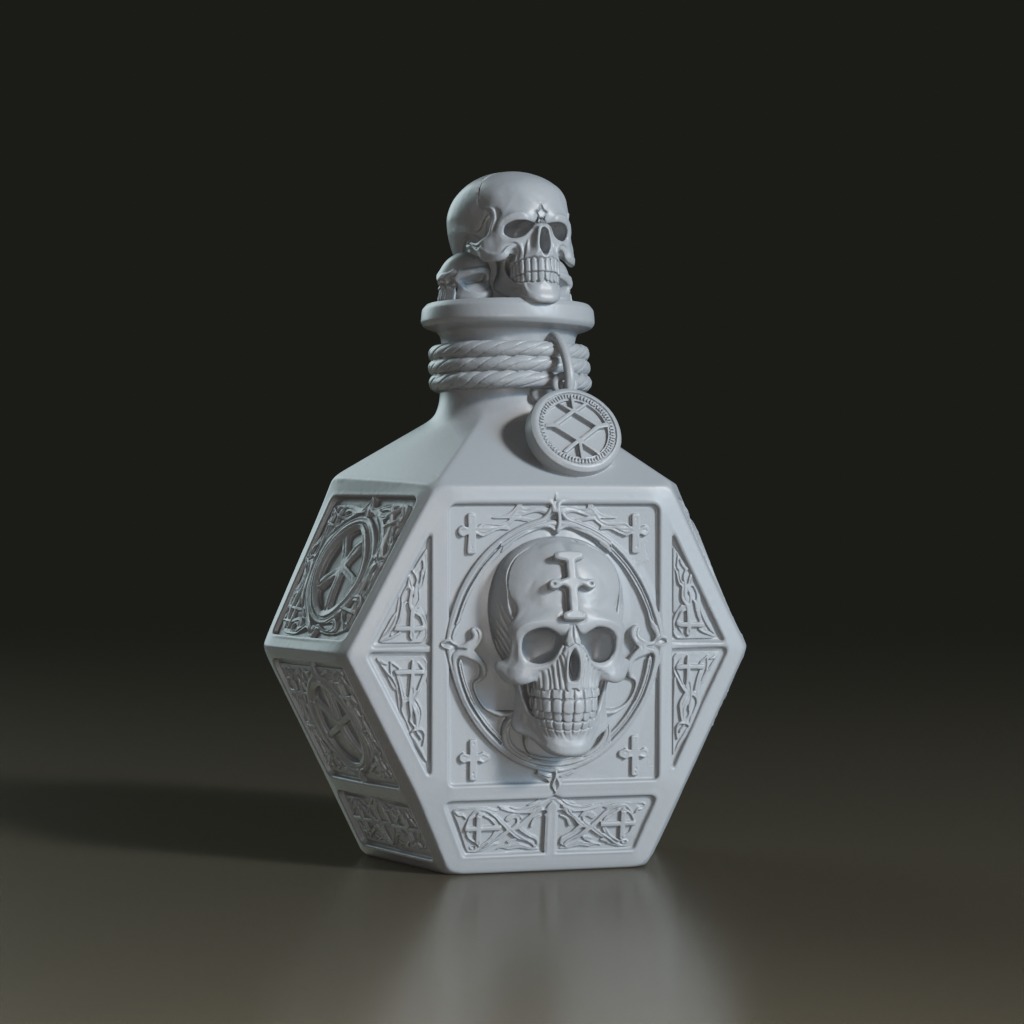 gothic-occult-skull-potion-3d-model