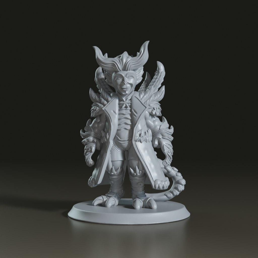 stylized-fantasy-jester-tiefling-3d-miniature