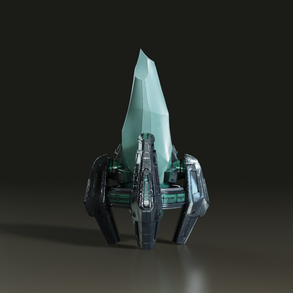 stylized-sci-fi-energy-crystal-pylon