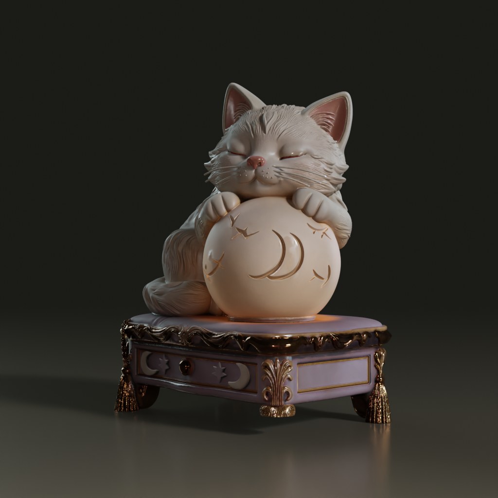stylized-sleeping-cat-night-light-3d-model