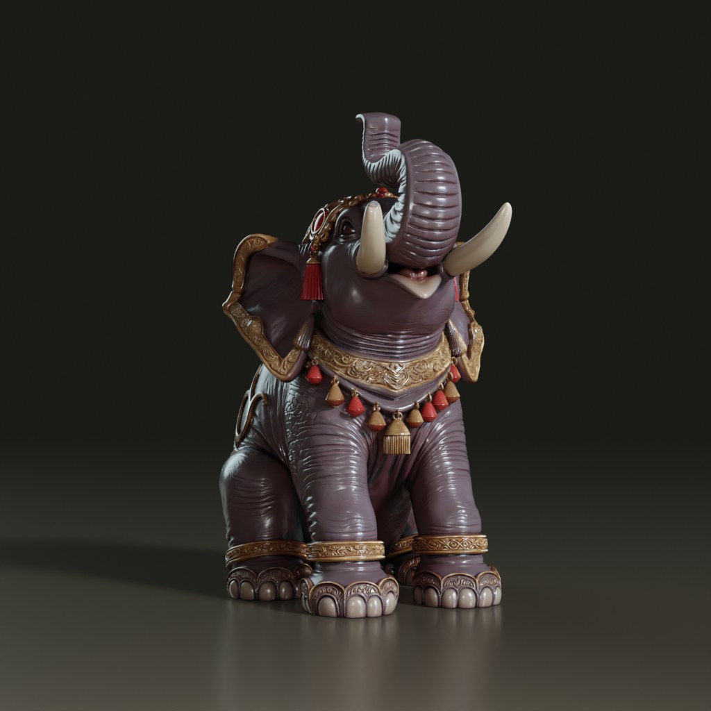 stylized-ornate-royal-ceremonial-elephant-3d-model