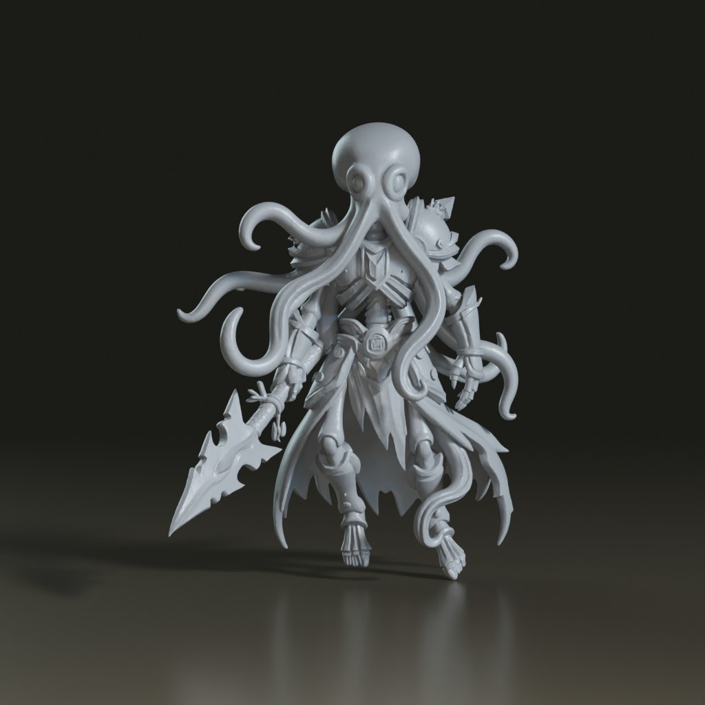 stylized-fantasy-armored-octopus-skeletal-warrior