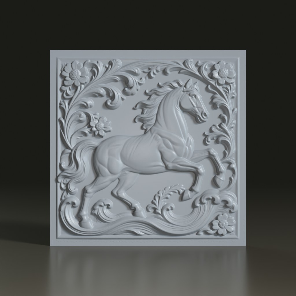 prancing-horse-baroque-bas-relief-3d-asset