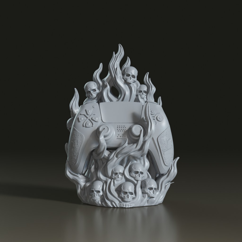 stylized-gothic-flaming-skull-ps5-controller-stan
