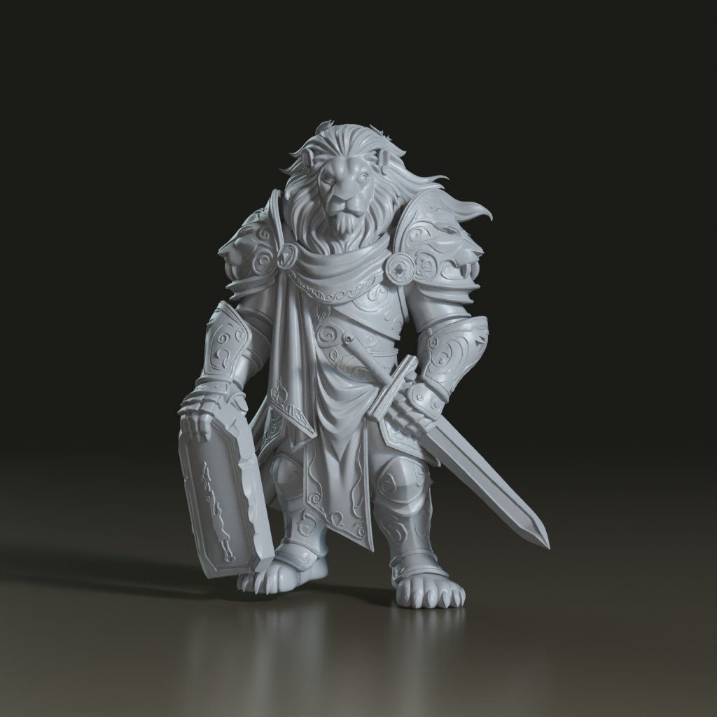 stylized-armored-anthropomorphic-white-lion-knight