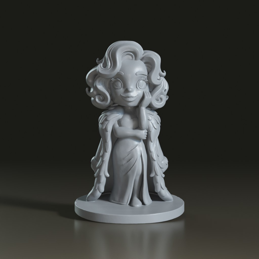 stylized-chibi-glamorous-actress-3d-figurine