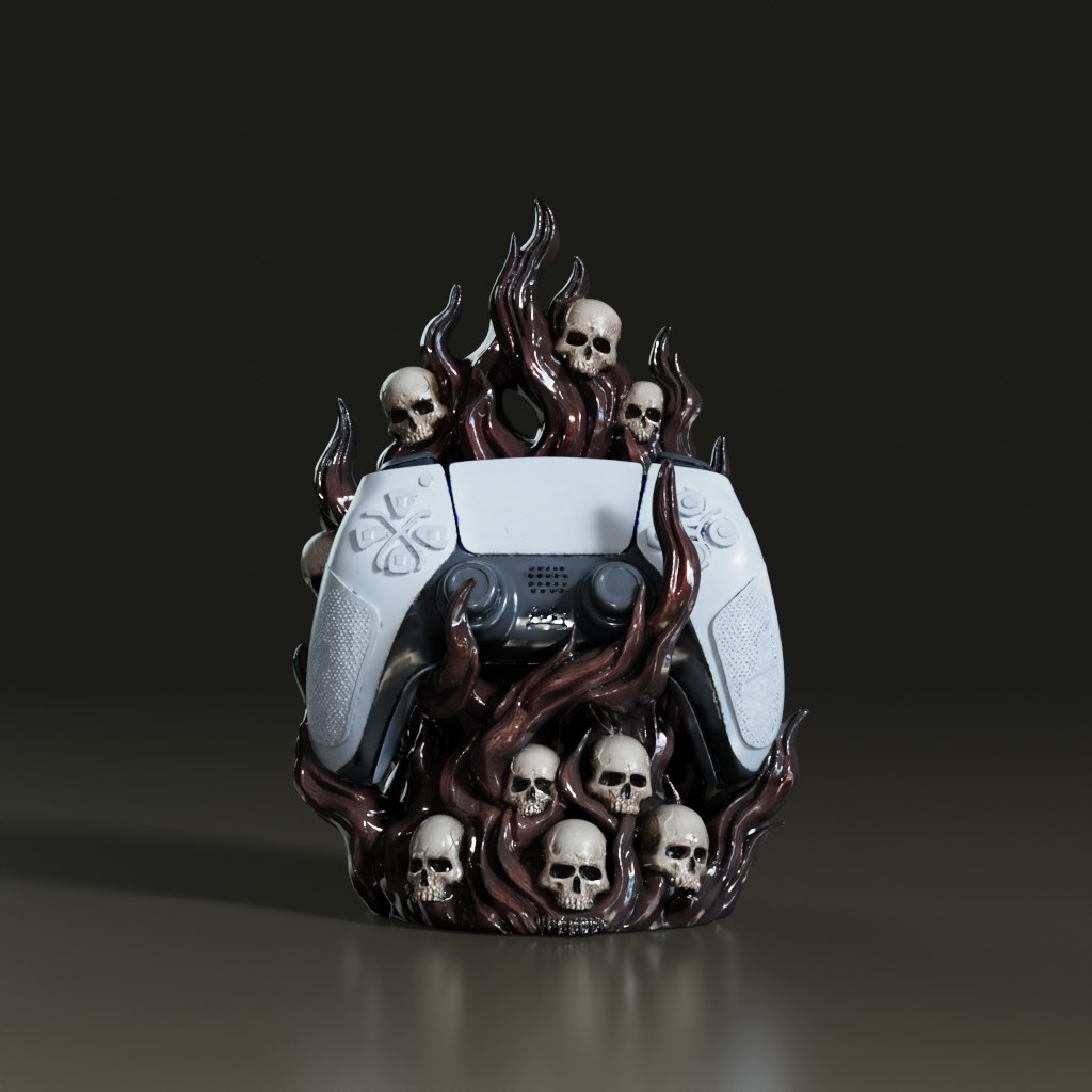 stylized-gothic-flaming-skull-ps5-controller-stan