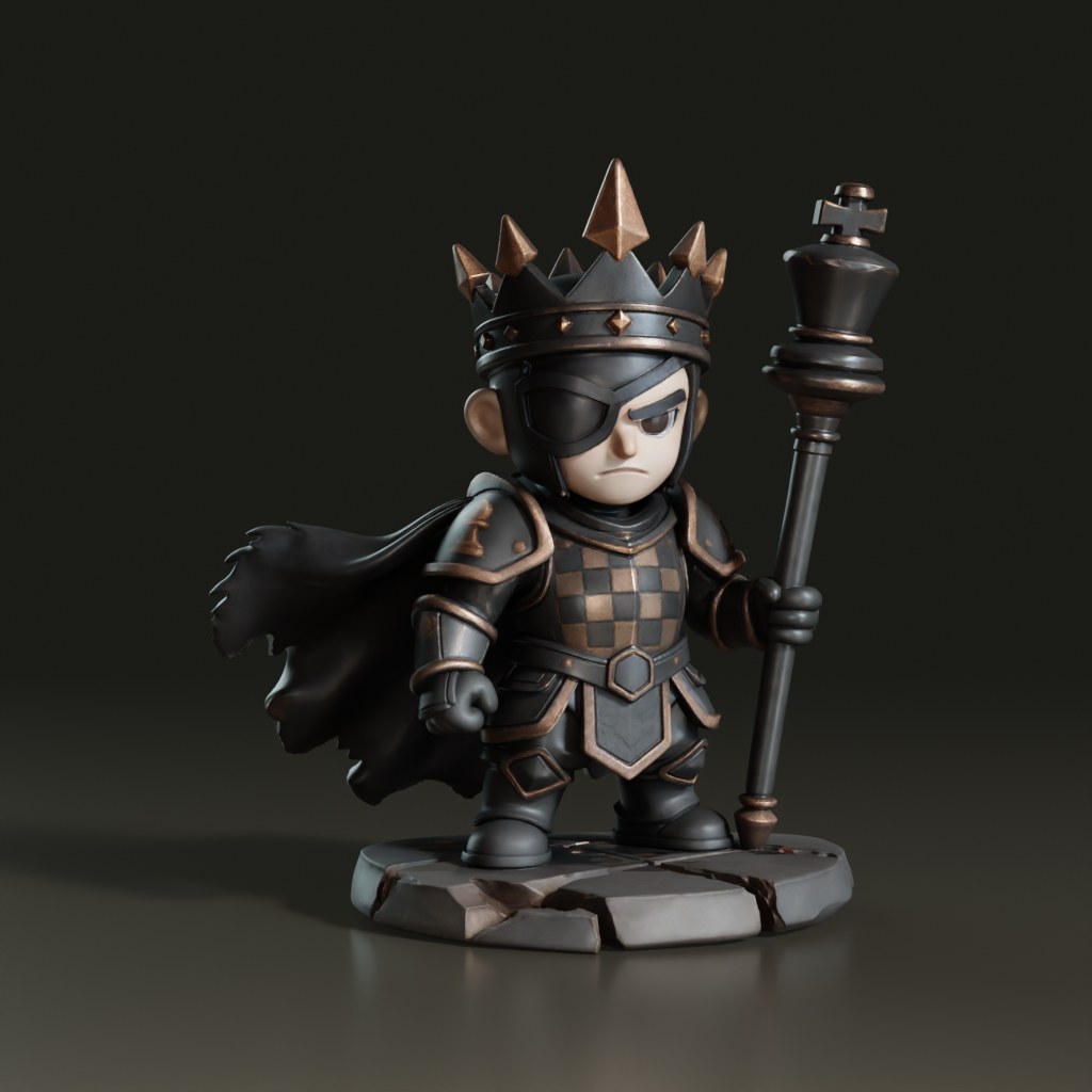 stylized-chibi-black-chess-king-3d-character
