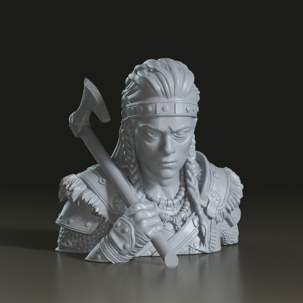 photorealistic-viking-warrior-female-3d-model