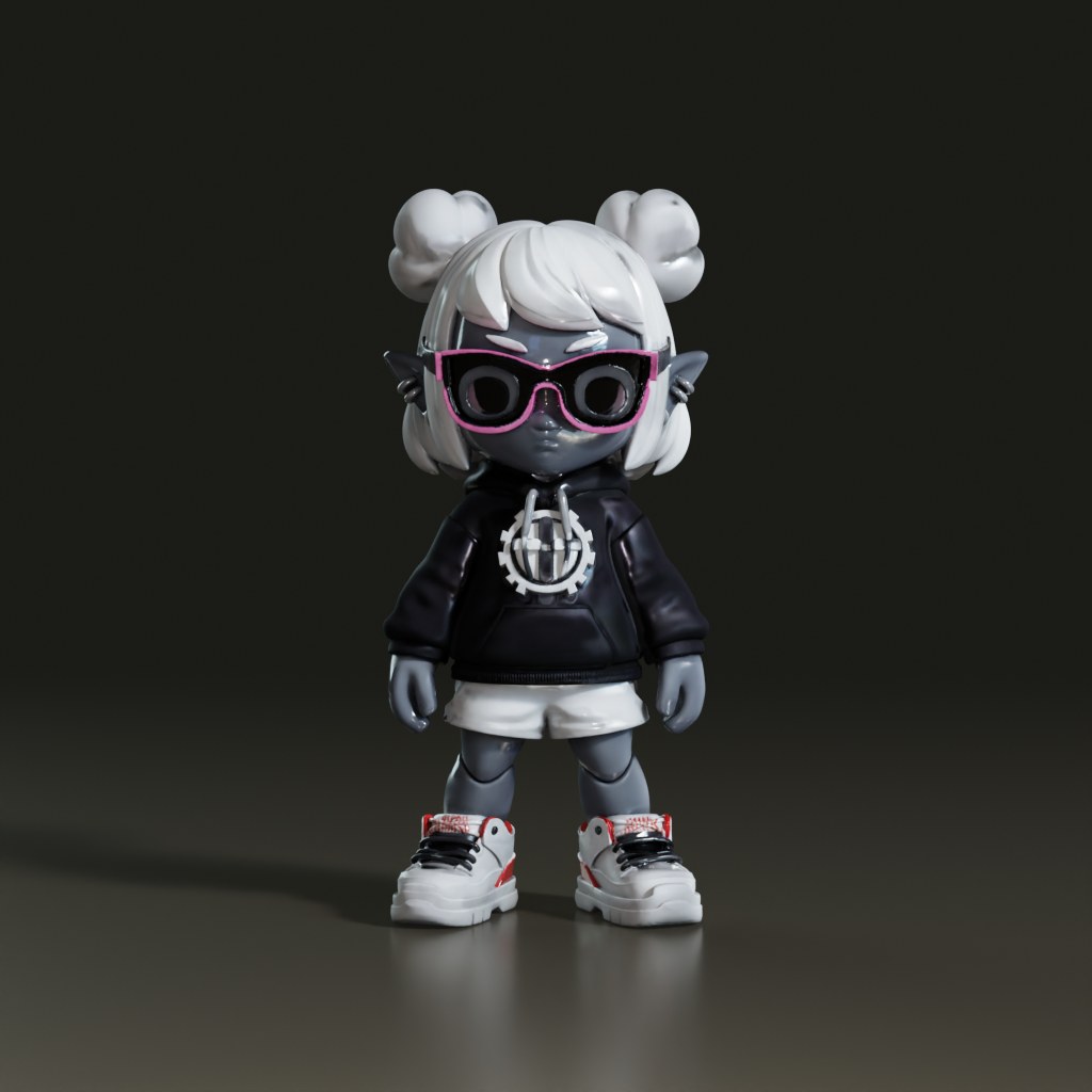 stylized-urban-elf-vinyl-toy-3d-model