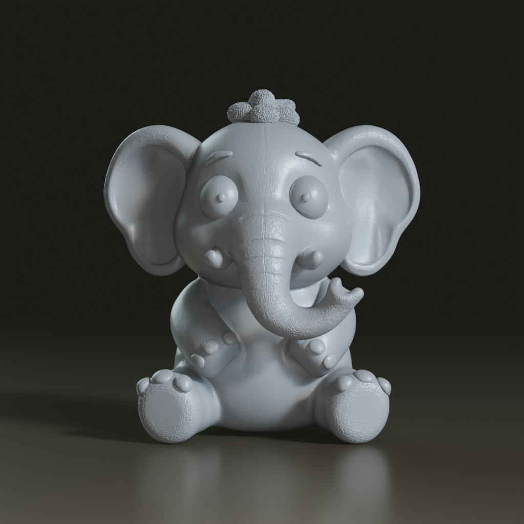 stylized-cartoon-baby-elephant-3d-model