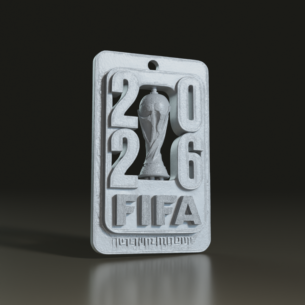 stylized-3d-2026-fifa-world-cup-commemorative-tag