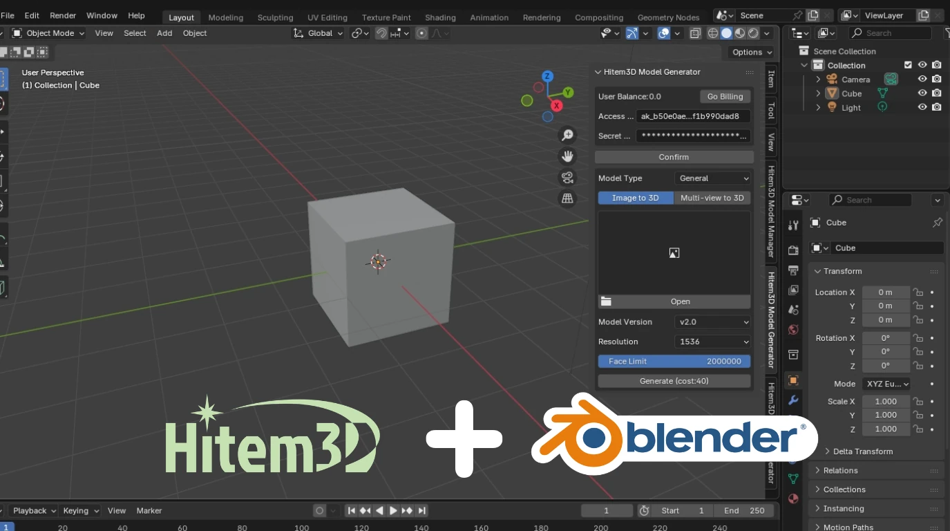 Blender 워크플로