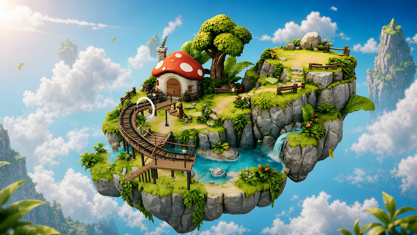 Make Your Own 3D Mini-Game, No Modeling Required